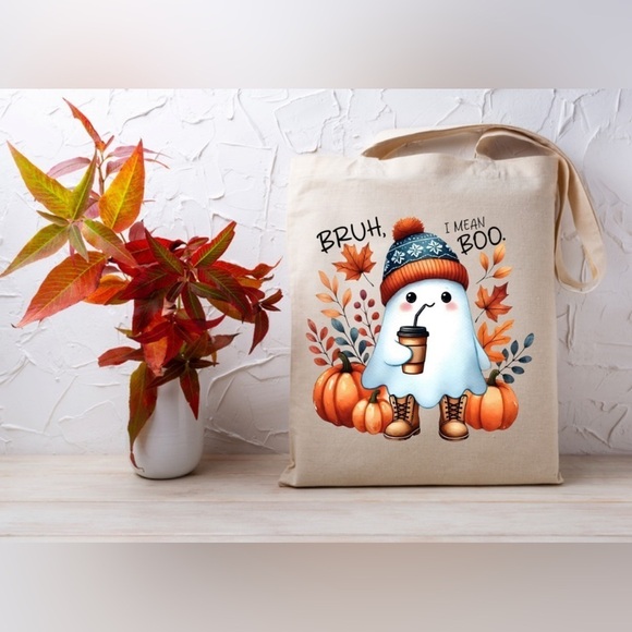 Halloween Trick or Treat Tote - Picture 1 of 1